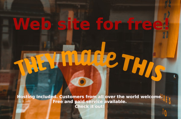 ZappoJan's tweet image. @thailand4sale Get your own website for free in a few days!
We will build your new website for free!

Free! for very small businesses, vendors, nonprofit organizations, and similar.
Read more: website4free.net
#websiteforfree #freewebsite #hosting #webdesign