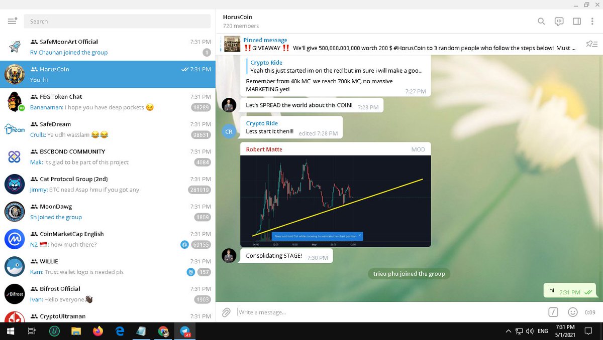 BoNhi71266672's tweet image. This is a great project...thanks for the great opportunity.
@lucy_october92 @_Lia27 
#HorusCoin  #BSC