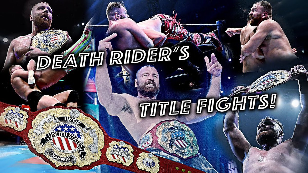 Coming up soon! Check out ALL of Jon Moxley's IWGP US title matchups FREE! Join in the premiere on YouTube! youtube.com/watch?v=gBLDys… #njpw