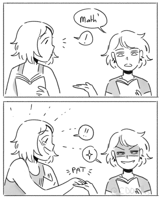 (ok this reminded me of my middleschool&amp;highschool days when I used to do that to my bf at least once a month and she would always react with her purest instinct ahaha) 