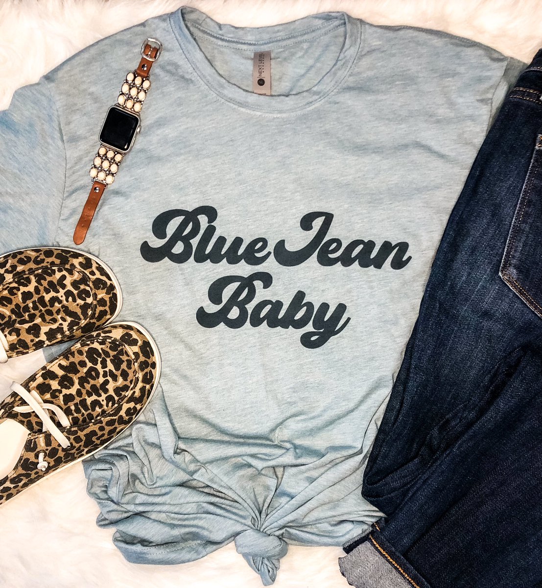 MagnoliaModern's tweet photo. • Blue Jean Baby • Grab this tee online now! ✨

https://t.co/irTkgGkbnp

We offer #sezzle - buy now, pay later https://t.co/EYUpv01mfG