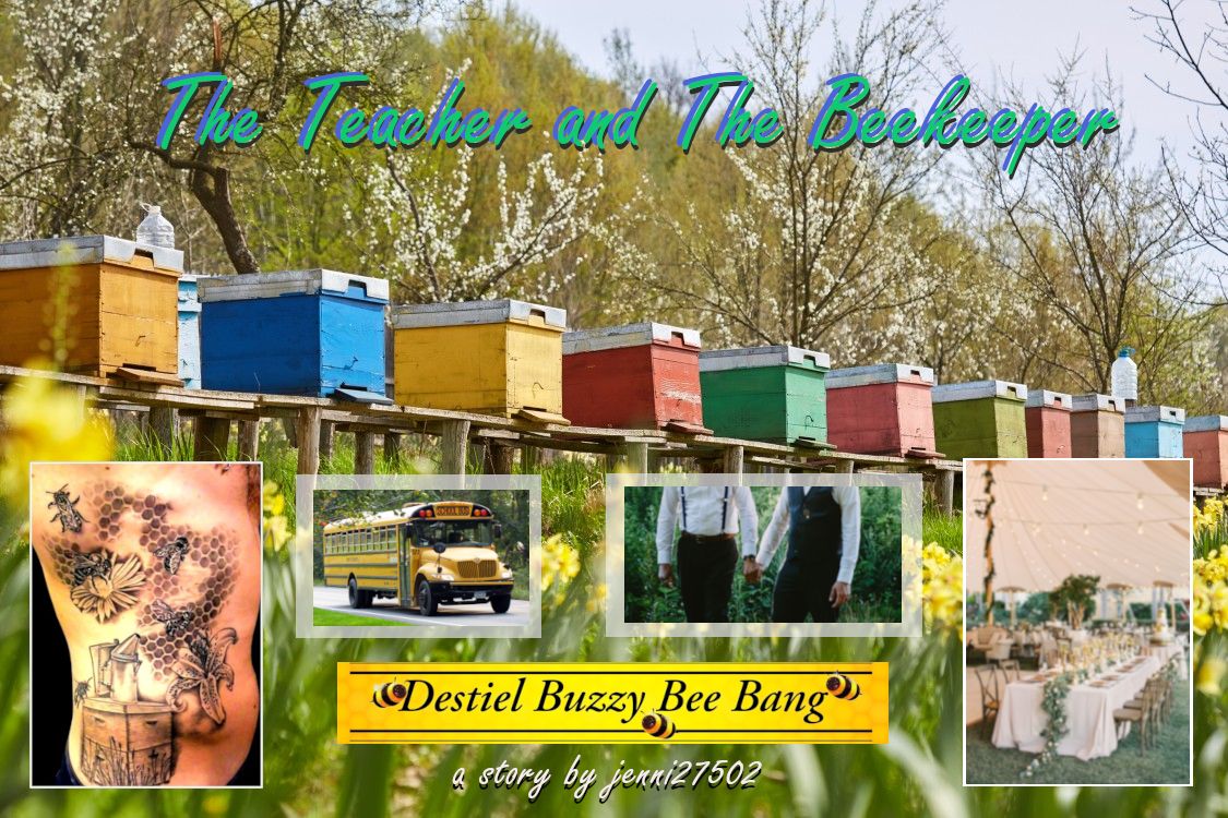 stealthstiel's tweet photo. It's here!!! My fic for the Destiel Buzzy Bee Bang!! #dbbb #destielbeebang https://t.co/saTwaa66Ud. https://t.co/YBB1WEx4G5