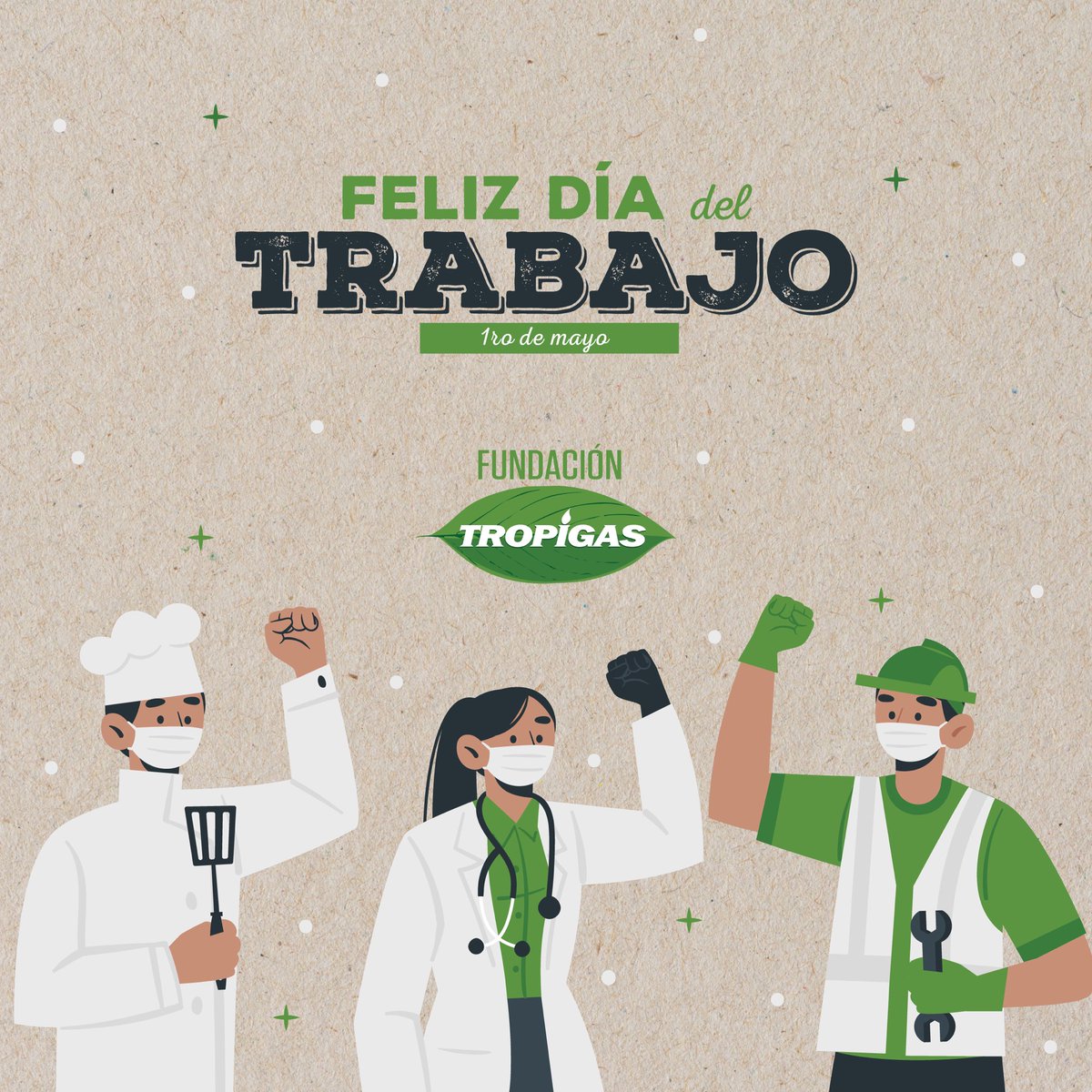 Disfrutemos cuidando. 💚

¡Feliz día del Trabajo! 

#FundaciónTropigas #MedioAmbienteRD #DíaDelTrabajo #DíaInternacionalDelTrabajo