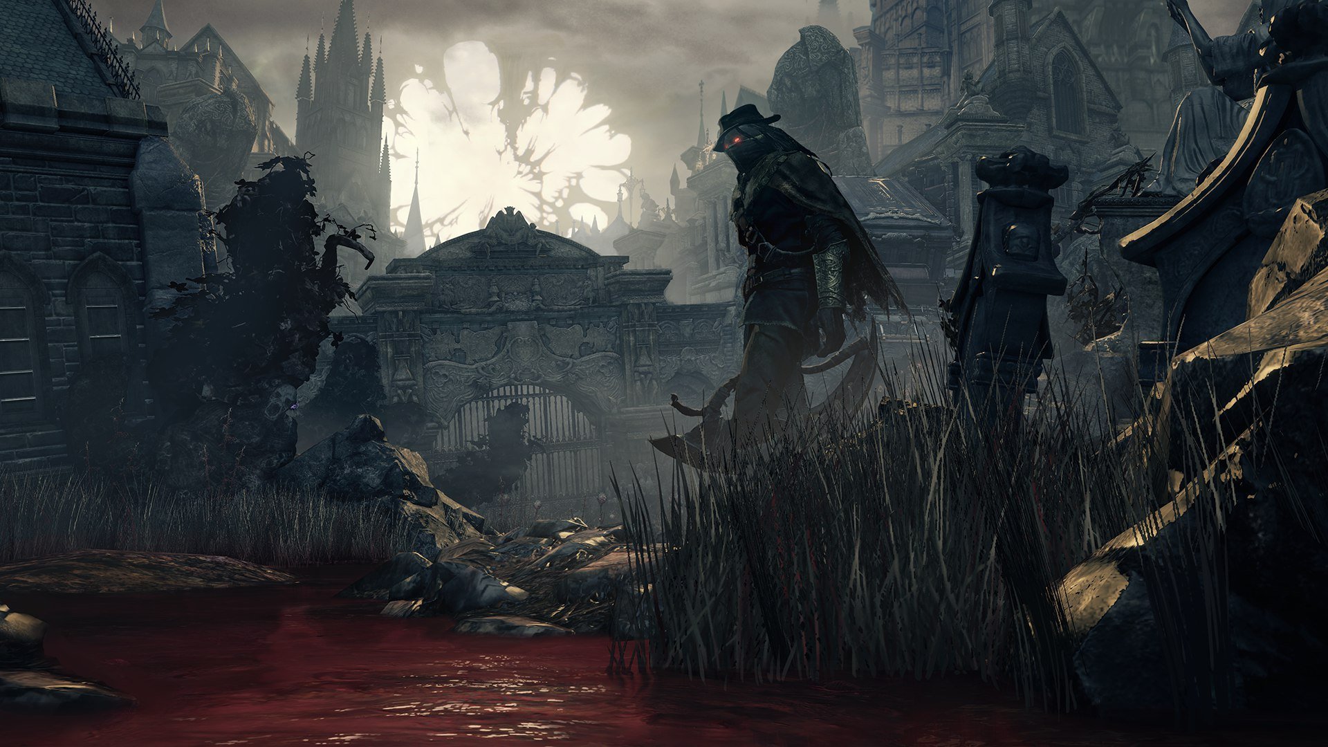 Enquanto a FromSoftware Existir Eu Serei Feliz - Bloodborne: the old hunters (2015) Desenvolvedora: fromsoftware