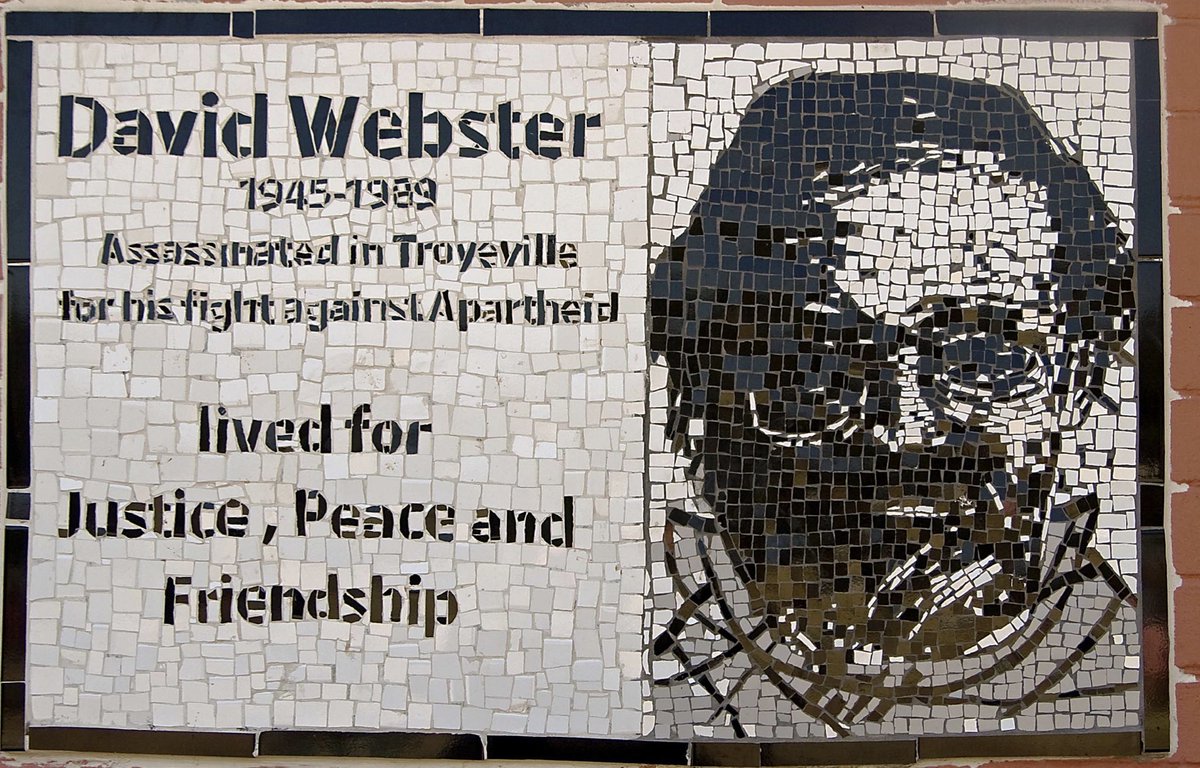 Lesufi's tweet image. I was 18 yrs old. In an apartheid prison. My parents were denied access to visit us and you came with those tracksuits. Since then I appreciated you while the apartheid forces hated you. They killed you because you loved us. I will never forget you 32 years later #DavidWebster