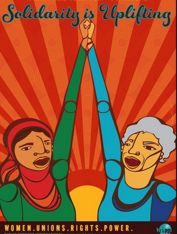 womensart1's tweet photo. Posters by Favianna Rodriguez, US artist of Afro-Peruvian heritage. #MayDay is International Workers' Day, aka Labour Day, a celebration of the working classes #womensart https://t.co/pDtuyJpE00