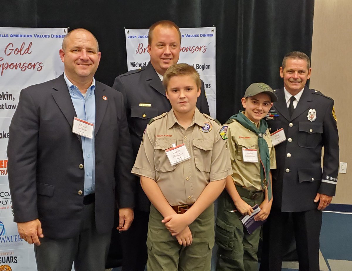 rwyse's tweet photo. The @jaff122 was so proud to support @boyscouts at their annual dinner and see our friend @boylanmt get recognized.
 @THEJFRD https://t.co/SHbZqYGHGh