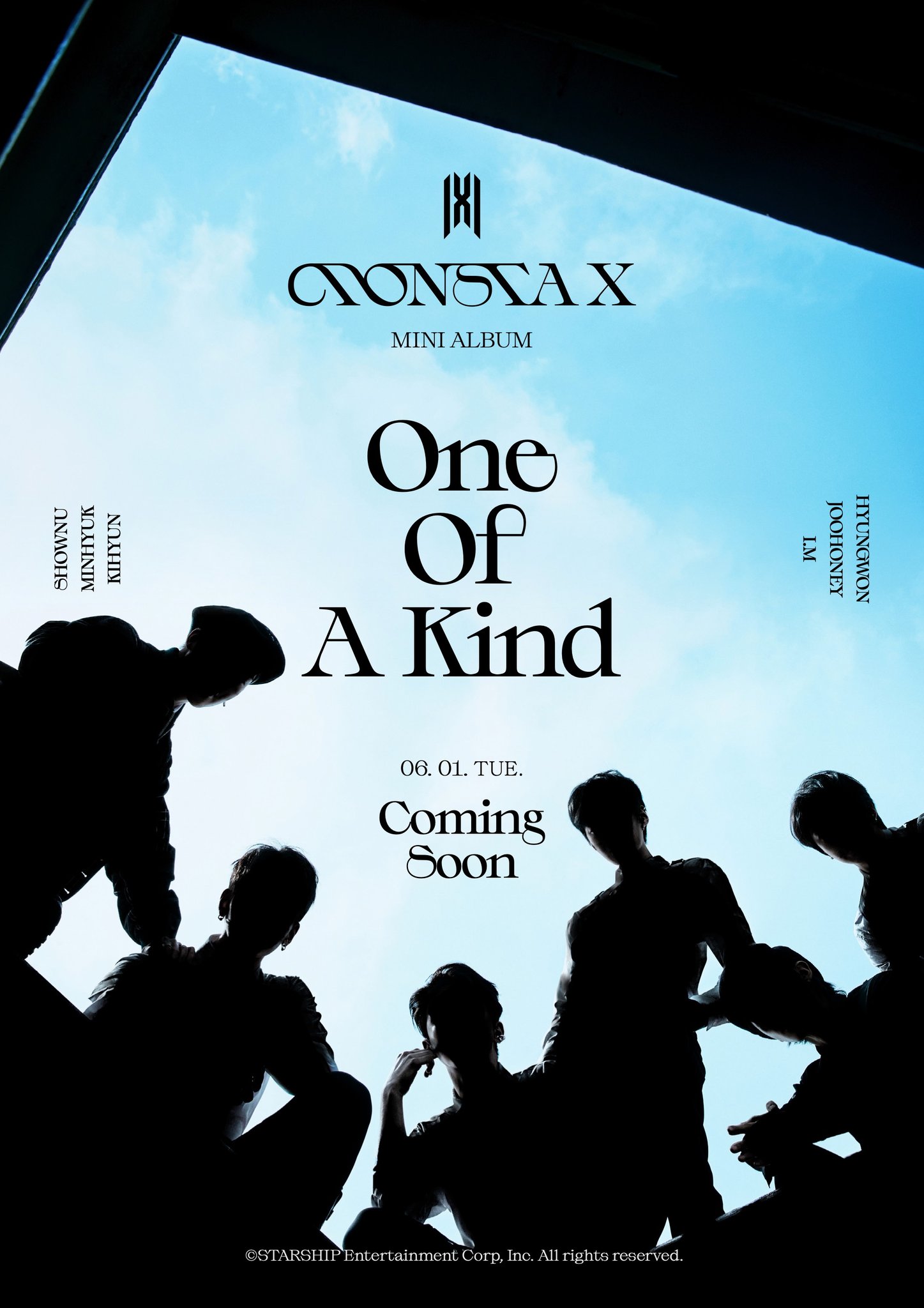 [情報] MONSTA X 迷你九輯 <One Of A Kind> 6/1