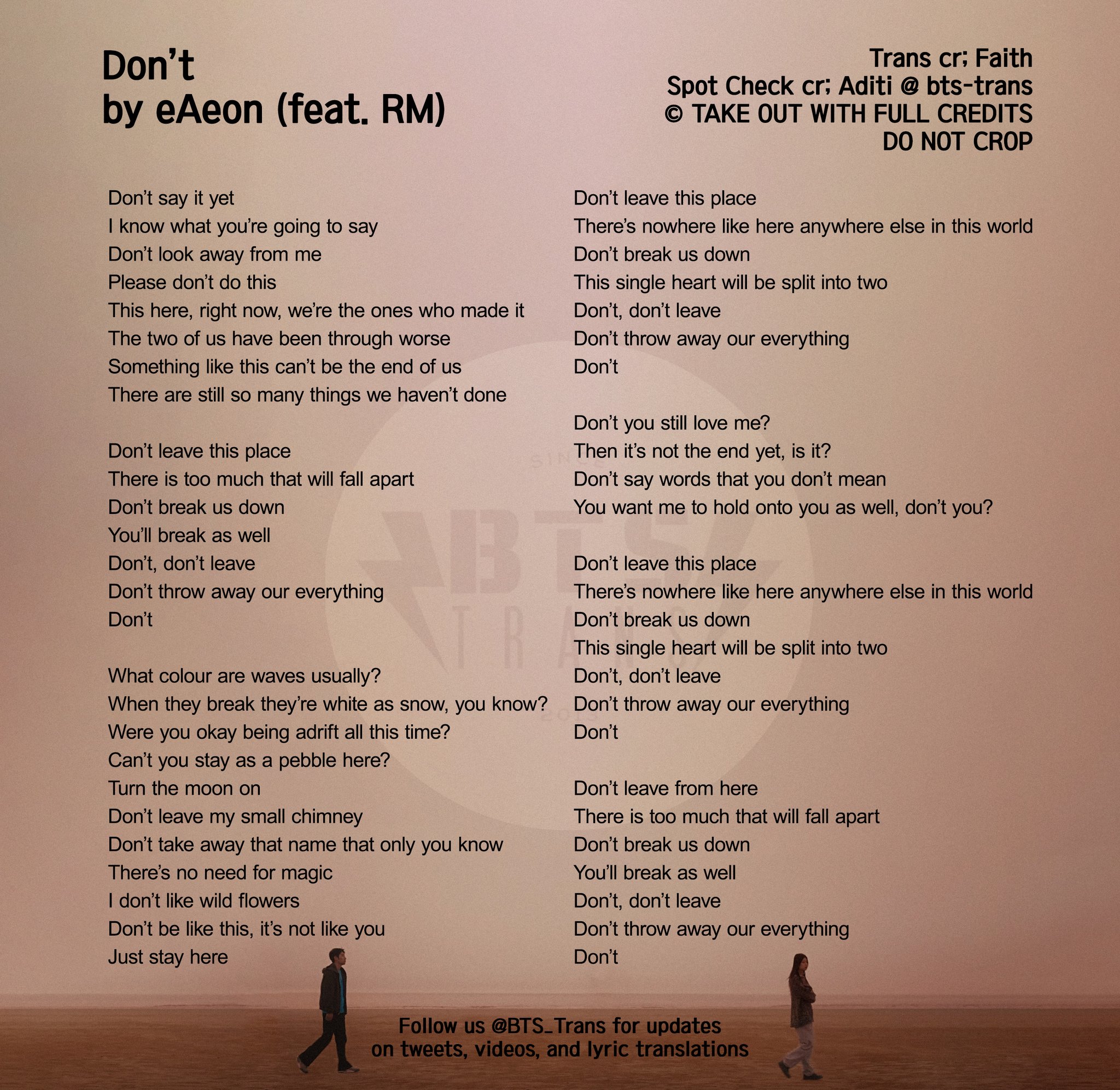 BTS Translations / Bangtansubs on X: [KOR/ENG LYRICS] Alone by Jimin  @BTS_twt #BTS #방탄소년단 #Jimin #Jimin_FACE 🔗    / X