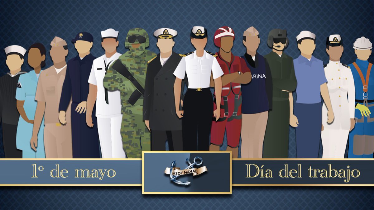 SEMAR_mx's tweet photo. En este #DíaDelTrabajo los hombres y mujeres de mar refrendamos nuestro compromiso #ParaServirAMéxico https://t.co/Ikt0o9daFB