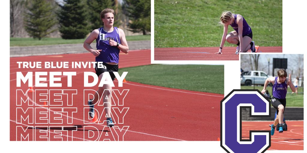 CornellRamsXCTF's tweet photo. 🟣⚪️IT’S MEET DAY⚪️🟣
We head down to Jacksonville, IL today for the True Blue Invite hosted by @ICXCTF!
📍Jacksonville, IL
🕚11:00am: Field Events
🕧12:30pm: Running Events
🎥 https://t.co/zHylxAtUUf
😷NO SPECTATORS ALLOWED😷
#RamsHellYes
#RAMILY
#Run4Cornell https://t.co/RuxTc3xVTN