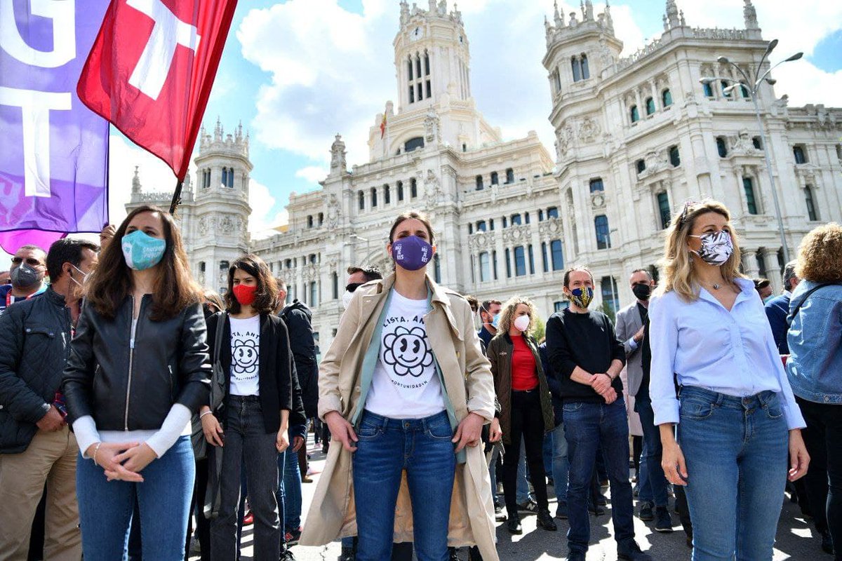 IreneMontero's tweet image. Que viva la lucha de la clase obrera
#1deMayo