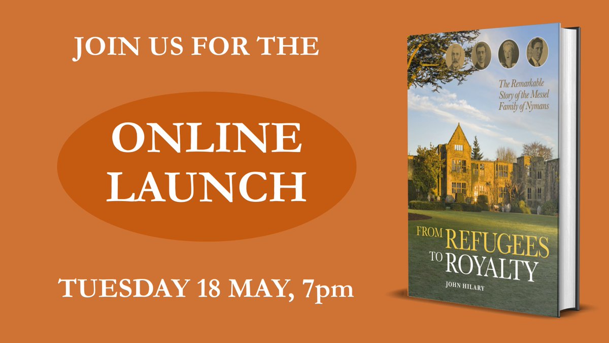A date for your diaries: 7pm on 18 May sees the online launch of From Refugees to Royalty: The Remarkable Story of the Messel Family of Nymans. Author <a href="/jhilary/">John Hilary</a> will be talking with Sarah Layton of <a href="/Growthfully/">SarahLayton</a> - free registration via chelseafringe.com/event/from-ref…