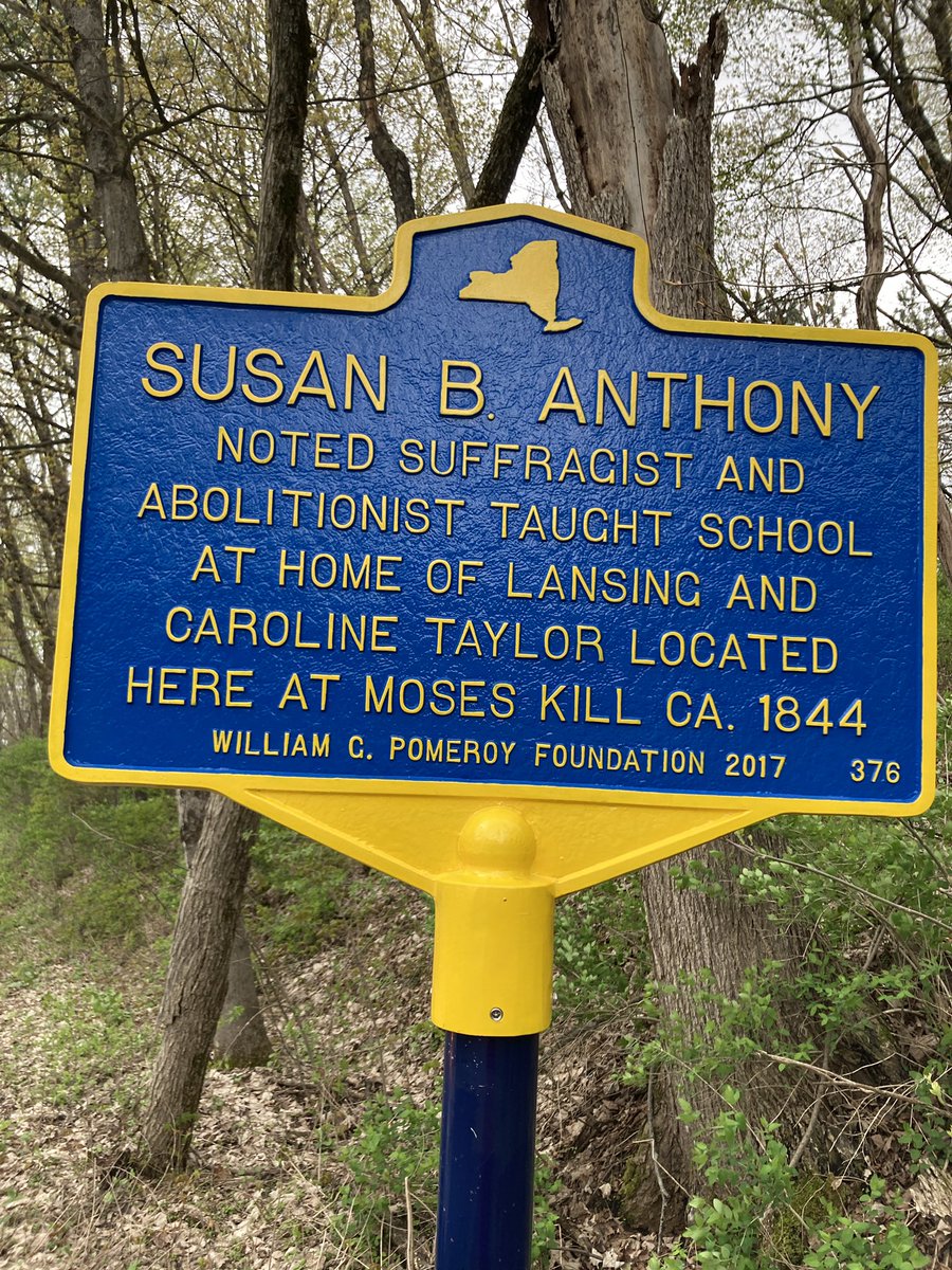 National Historic Marker Day! I was able to wash & dry two markers. Picked up a small amount of trash. Almost all of the older markers need paint.
#nationalhistoricmarkerday #susanbanthony #nyhistoricmarkers #fortedwardny #suffrage