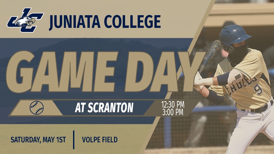 JuniataEagles's tweet photo. Baseball plays at Scranton today at 12:30 and 3! #wingsup #jcbb #d3baseball https://t.co/hmiibpn13c