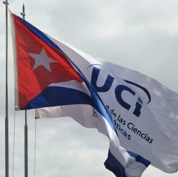 Los trabajadores de alimento de la <a href="/universidad_uci/">Universidad de las Ciencias Informáticas</a> celebran el 1ro de Mayo, apoyando la lucha contra la Covid. #SomosCuba #SomosContinuidad #HacemosCuba