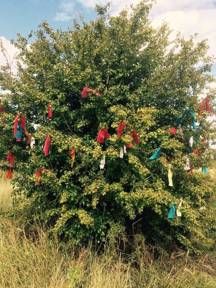 Patterns (Deasil) visited graveyards in specific order on certain Sundays. Older versions included visiting a Sacred Well & walking around it a certain number of times in a clockwise direction. This is a folk memory of pre-Christian practise & recognition of the god of the well.