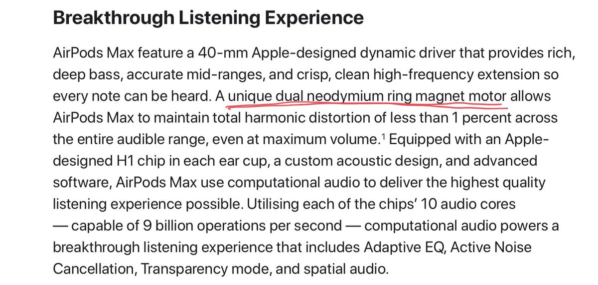 That changed in the 1980s with the invention of the neodymium-iron-boron magnet. Now, this technology isn't exactly a household name. But these magnets are incredibly incredibly important. And not just for snazzy Apple headphones (though they're in them too).