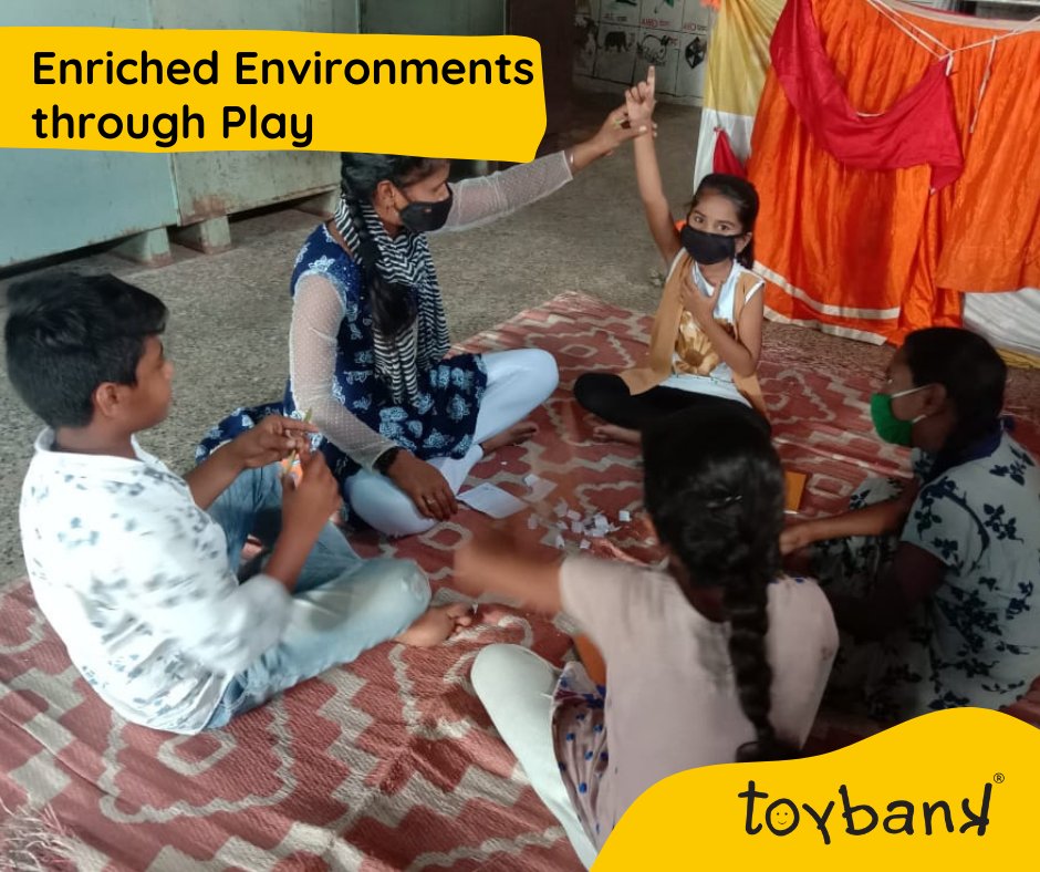 opentree_india's tweet photo. Access to safe #play spaces is every child’s right. As we facilitate those for at-risk children who're most severely affected by shrinking #PlaySpaces, we look at the importance of #EnrichedEnvironmentsThroughPlay for them.
#PlayMatters #Play2Learn #edutwitter #Play2Learn https://t.co/YDYND2avE8