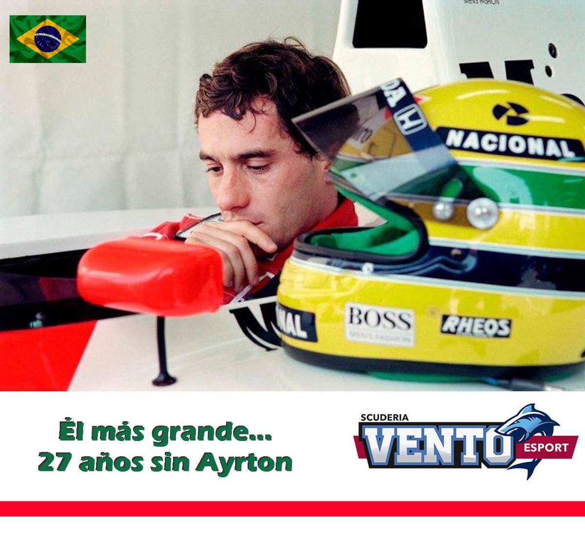 Homenaje a uno de los mas grandes de la historia de la F1, 27 años sin Ayrton