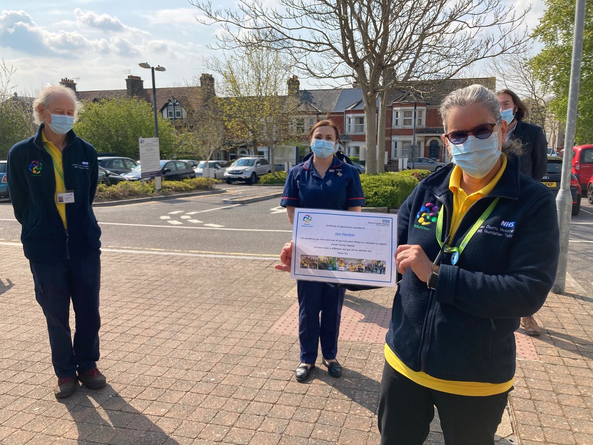 This week we said goodbye to Jan who has been a key part of our volunteering team since joining us last April. She has simply been amazing and has helped shape new ways of working and has supported the running of our Vaccination Centre. We wish Jan all the best for the future!