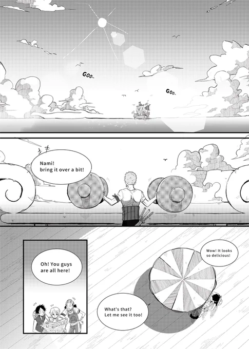 (The Meal and The Deal)
Pages 01~03

Reading Direction- right to left ⬅️
zoom in to read🔎

#ゾロサン 
#zosan 