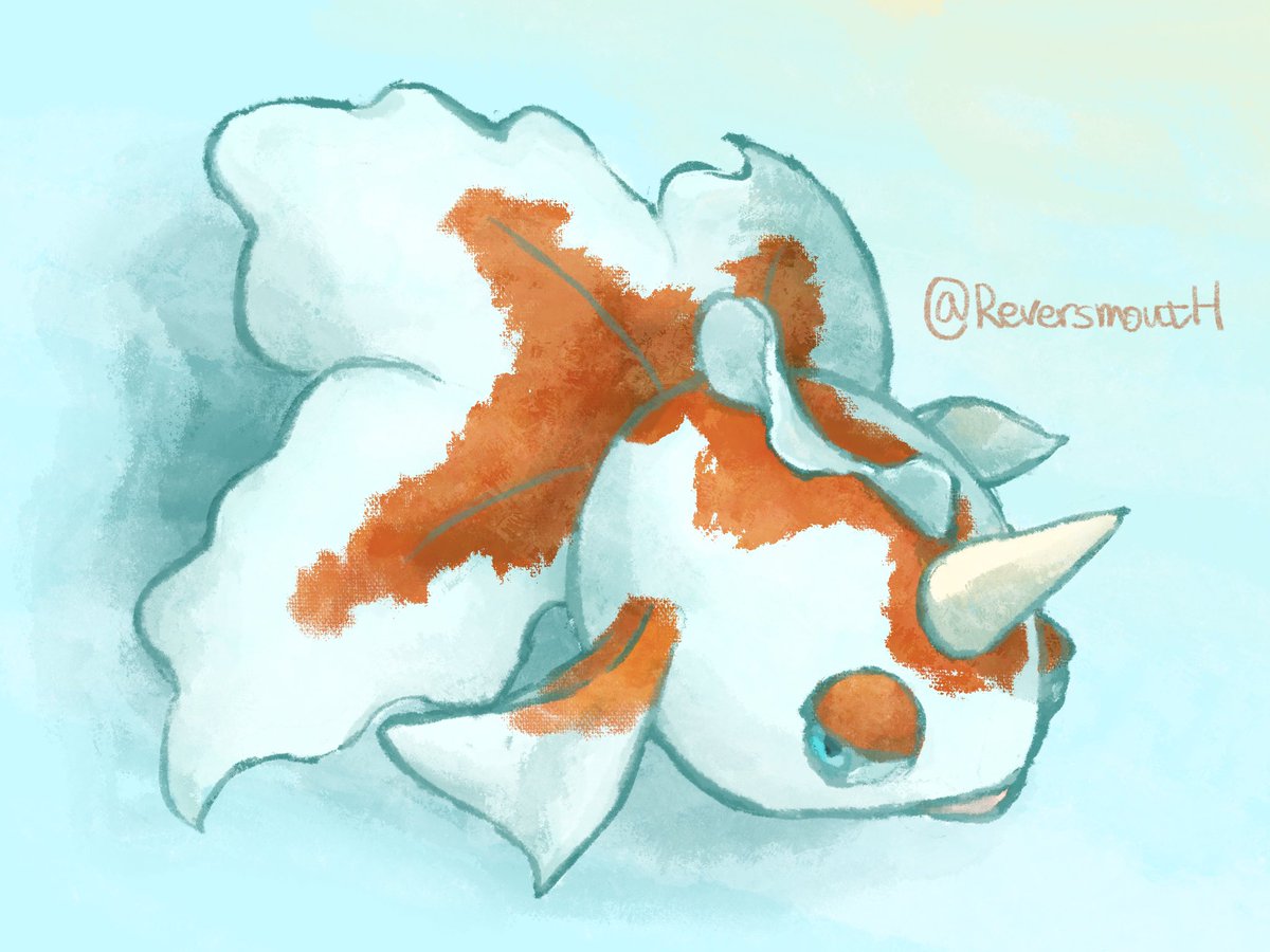 逆口 トサキント ポケモン版深夜の真剣お絵描き60分一本勝負