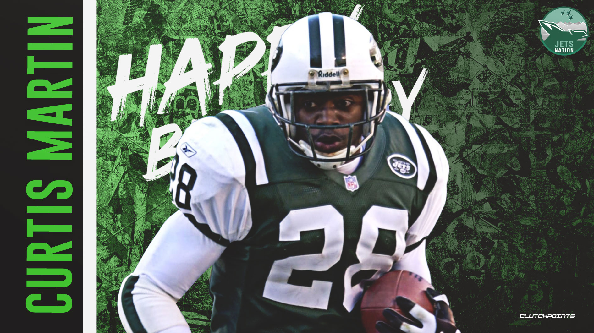 Join Jets Nation in greeting Curtis Martin a happy 48th birthday! 