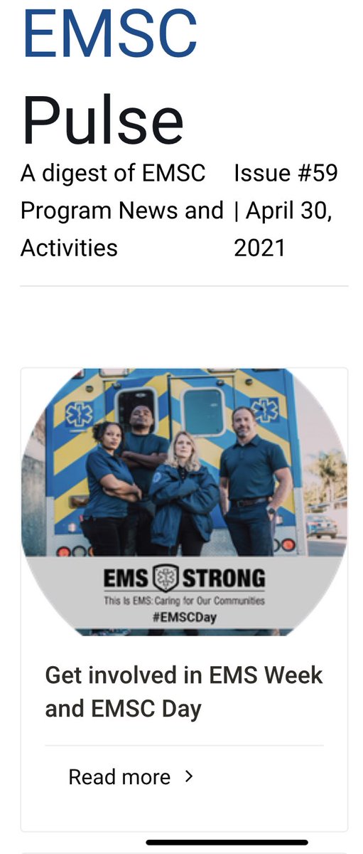 EMSC Innovation & Improvement Center tweet media