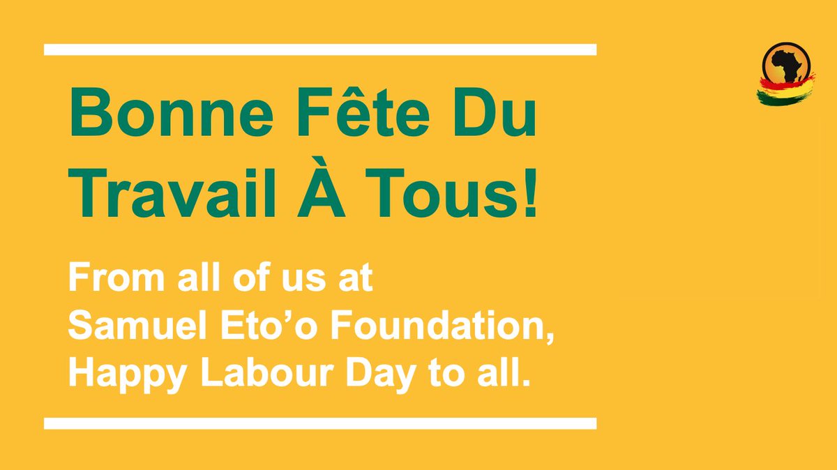 Samuel Eto'o Foundation tweet media