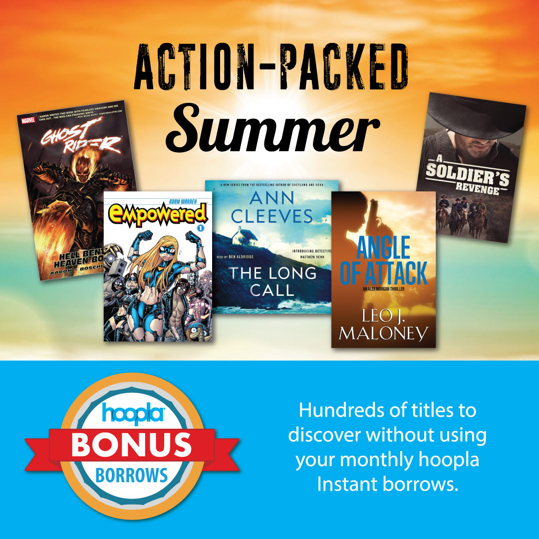 MiddletownPL's tweet photo. Hoopla Bonus Borrows are back for May! Choose from a variety of titles without using up your monthly borrows. 
#hoopladigital #looktolibraries #mtplreads https://t.co/c4VdijnPFb