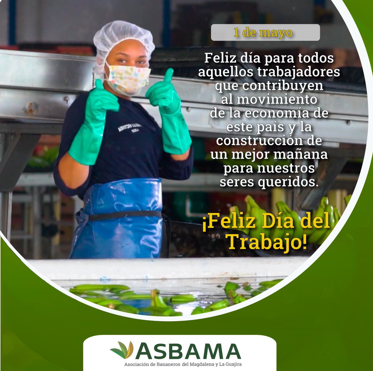 asbama_'s tweet photo. #1DeMayo #DíaDelTrabajo || Feliz día para todos aquellos trabajadores que contribuyen al movimiento de la economía de este país y la construcción de un mejor mañana para nuestros seres queridos.  🙌👷🏻👩‍⚕️🧑🏽‍🌾👩🏼‍🏫👩🏻‍🔧👨🏼‍🔬👨🏽‍🎨👨🏾‍🚒 https://t.co/vwfVKrKw7c