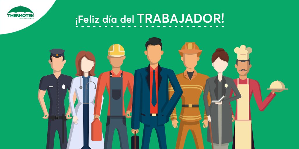 Thermotek's tweet photo. Feliz día del trabajador a todas aquellas personas que se esfuerzan todos los días para entregar lo mejor en su trabajo

#DíaDelTrabajo
#ThermotekProtegeLoQueMásQuieres
#impermeabilización
#Impermeabilizaciones https://t.co/U1RR1mEeV3