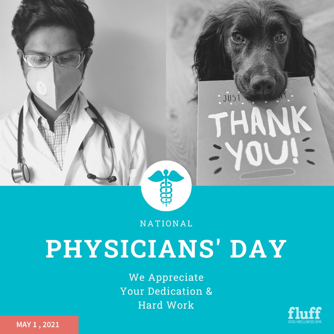 Today, we want to recognize the tireless efforts of doctors and healthcare workers during the past year. Thank you for all you do!
.
.
.
.
#doctorsday #nationaldoctorsday #docsofinsta #dogsofinsta #nationaldoctorsday #doglife