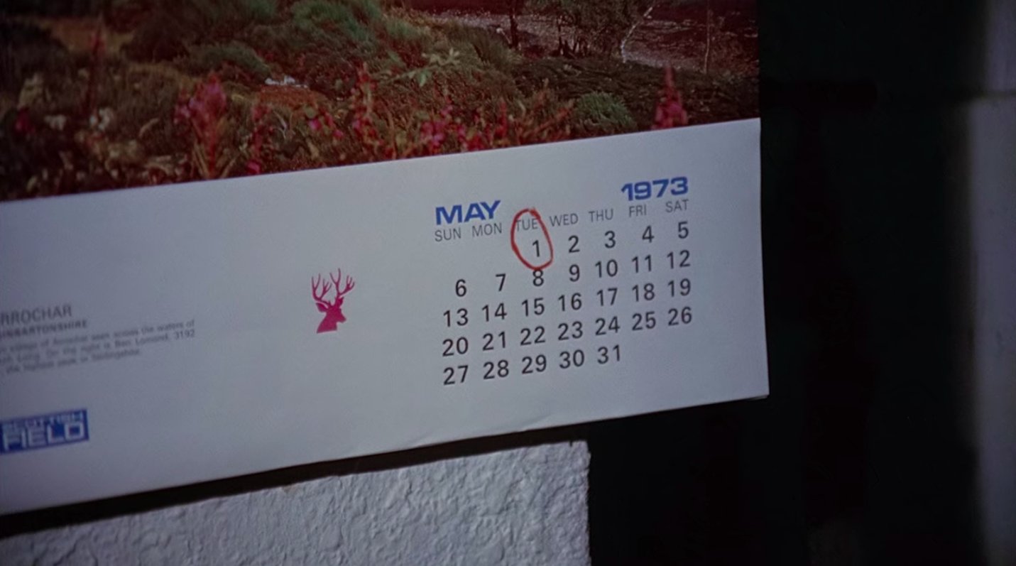 Today On Screen on X: "Today, May 1, 1973, Police Sergeant Neil Howie finds  that he is unable to leave remote Hebridean island Summerisle. The island  residents celebrate May Day with pagan