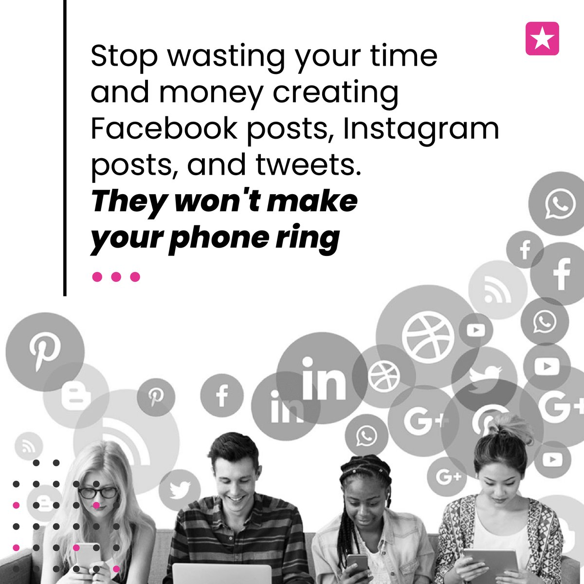 HelloStarloop's tweet image. Your Facebook and Instagram profile won&apos;t turn your wallet into a bottomless well.
.
But, your online reputation sure can.
.
Don&apos;t waste your time on making freebee content. Create your own happy community instead!
.
Learn more at Starloop.com.
.
#onlinereviews