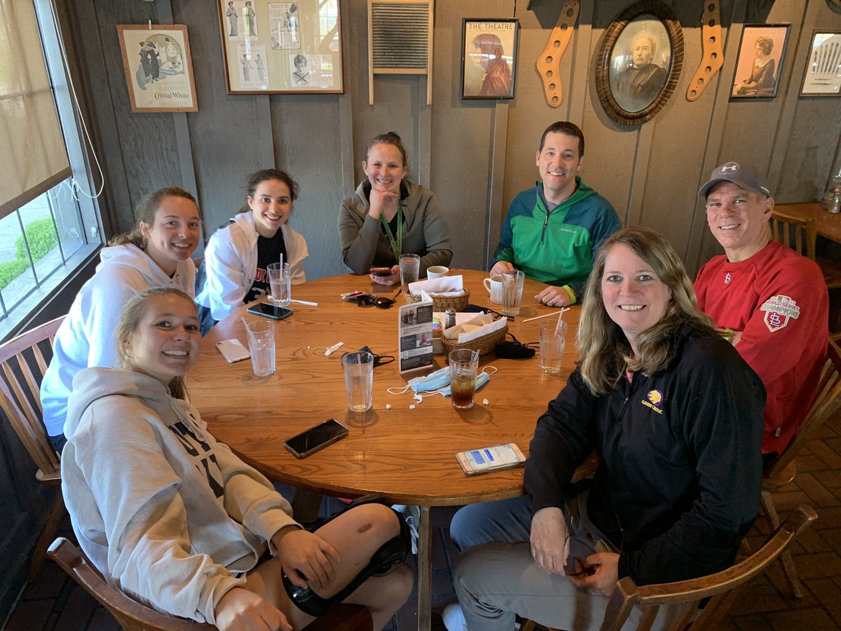 Team breakfast after our first win. <a href="/IndyMagic/">IndyMagicB-Ball</a> <a href="/CoachHarmon1320/">Chad Harmon</a> <a href="/annaackerman_/">anna ackerman</a> <a href="/miacatey/">mia catey</a> <a href="/alexiswines/">lex</a> <a href="/mikaylarudolph_/">Mikayla Rudolph</a> @nwowife