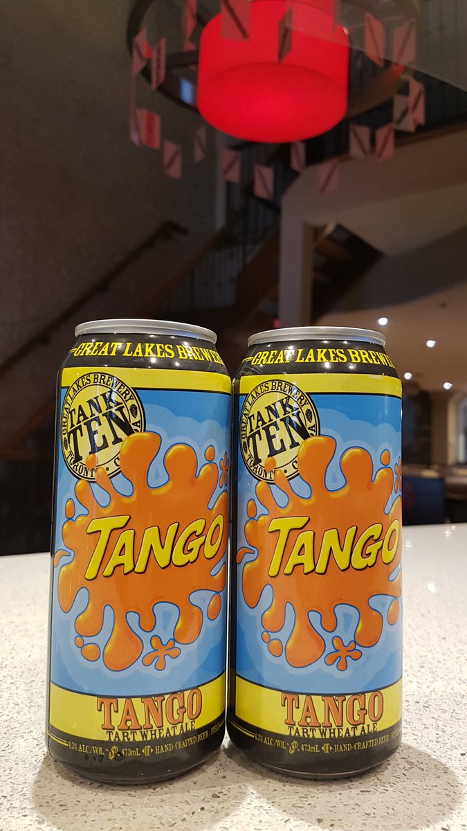 New addition to our #OntarioCraftBeer takeout list! From @GreatLakesBeer it takes YOU to TANGO! Limited supply so grab yours today! #mmm