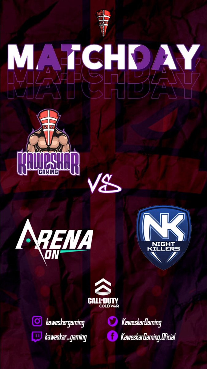 Hoy jugamos una nueva fecha por la Serie B de <a href="/ArenaOnOficial/">ArenaOn</a> contra <a href="/NKeSports_/">Night Killers</a> 

⏰16hrs Chile
📺Twitch.tv/ArenaOn_BTS

<a href="/BearsOp_/">Bears 🧉</a> 
<a href="/oGrahita/">Grahammer</a> 
@iKingHadeSz 
<a href="/KingDooMz_/">KingDooMz</a>