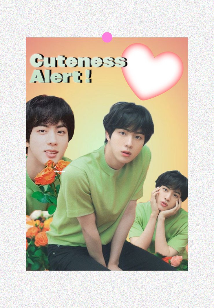 adobejin's tweet image. cuteness alert ! (✿ ♥‿♥) #BTS @BTS_twt
