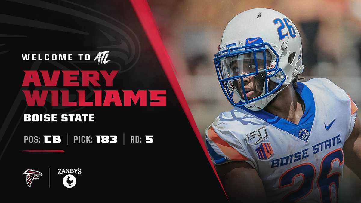 With the 183rd pick of the #NFLDraft, we have selected CB Avery Williams. 

Welcome to Atlanta, <a href="/big_ave21/">Avery Williams</a>! 

📝 - atlfal.co.nz/2uYRhVd