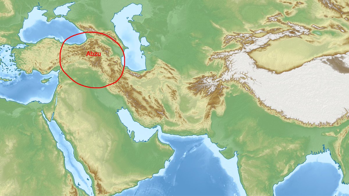 That source is the snow that falls during the winter on the "holy mountains" located North East of Mesopotamia: Anatolian highlands and Zagros Mountains...