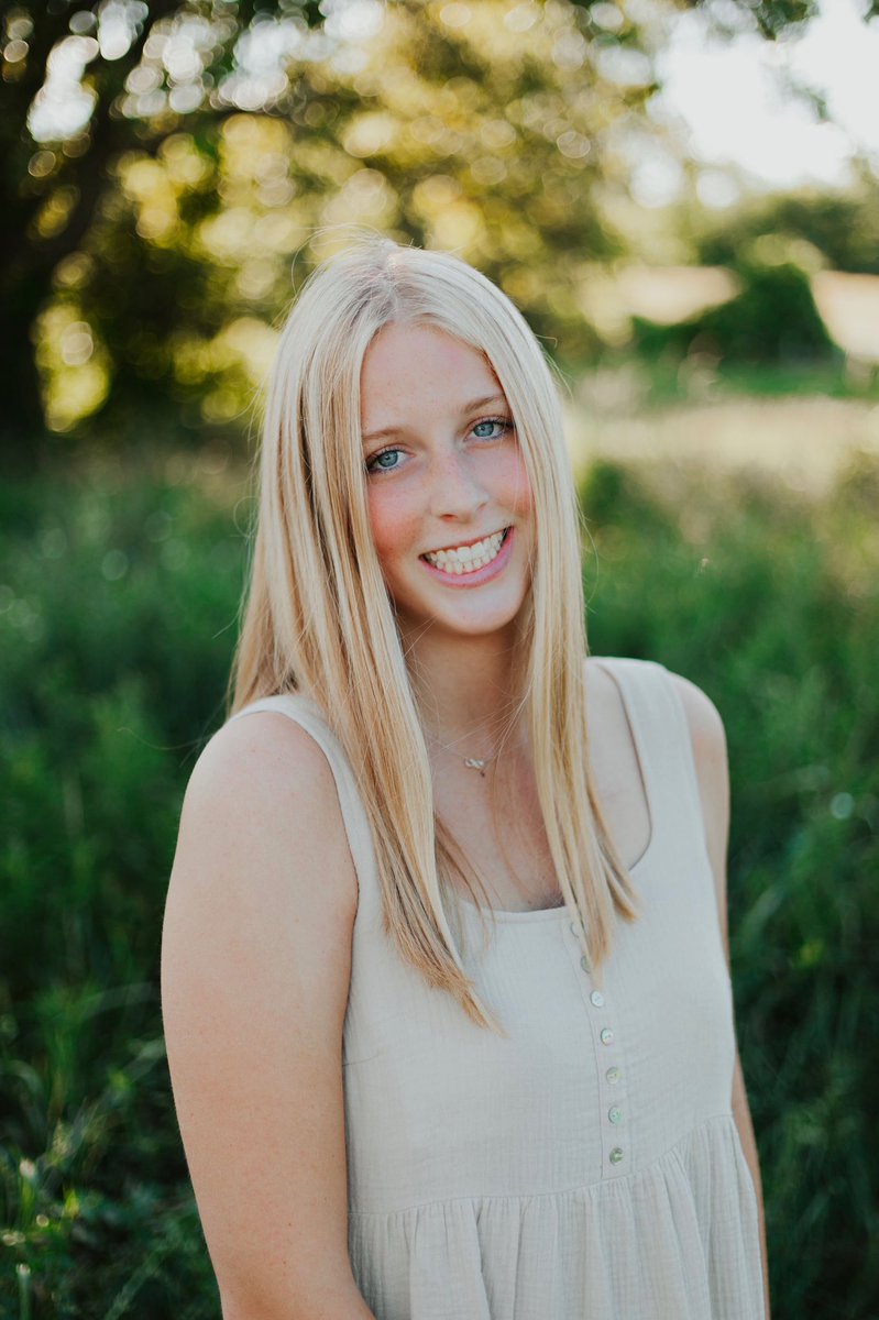 BRENNA HARMS 

Brenna has been in HOSA for 3 years and an officer for 2! She qualified for the international leadership conference twice in Health Education. 

Brenna will be attending the University of Minnesota- Duluth, studying psychology and criminology. 

Congrats Brenna!