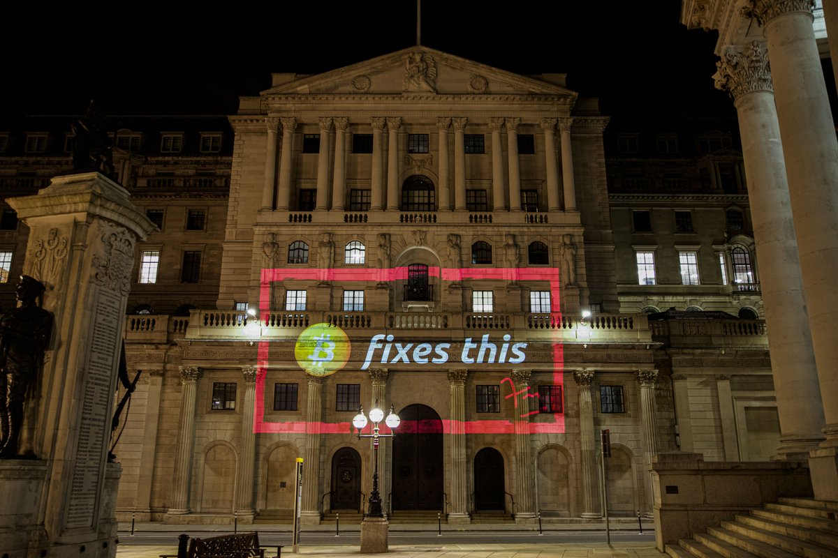 DocumentingBTC's tweet image. The Bank of England and Parliament.  #Bitcoin