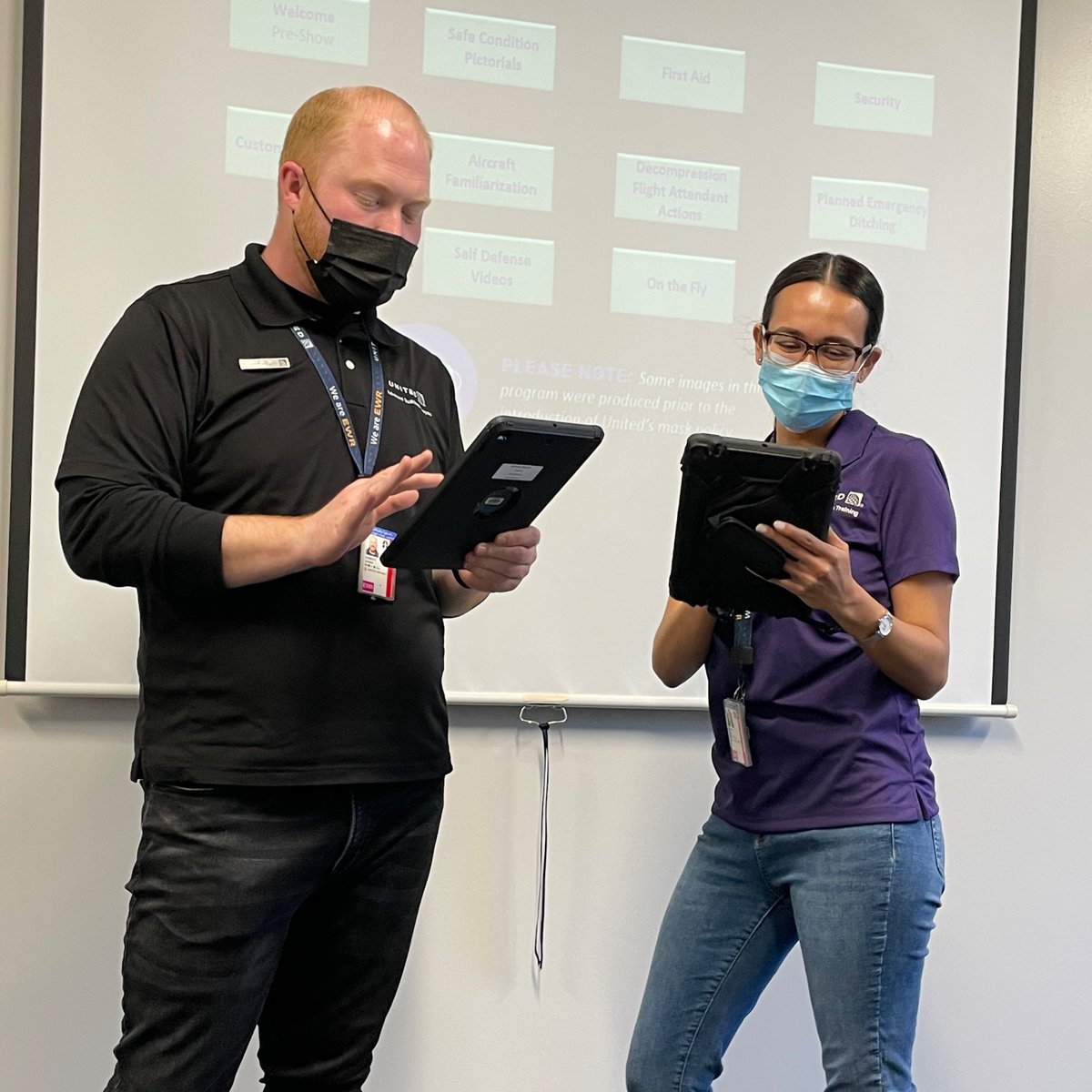 EWR Inflight Training (@ewrtrainingcen1) on Twitter photo Our instructor evaluators are hard at work preparing our new electronic lesson plans to get our flight attendants qualified another year!
<a href="/Patrisha__C/">Patrisha Caraballo</a> <a href="/MoQuinnUA/">Mo Quinn</a> <a href="/RRR_United/">Ricky Ramos-Rodriguez</a> @comeflywithdiana Our instructor evaluators are hard at work preparing our new electronic lesson plans to get our flight attendants qualified another year!
<a href="/Patrisha__C/">Patrisha Caraballo</a> <a href="/MoQuinnUA/">Mo Quinn</a> <a href="/RRR_United/">Ricky Ramos-Rodriguez</a> @comeflywithdiana