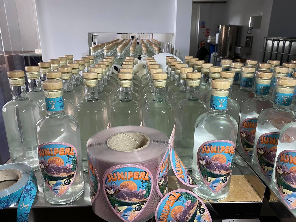 We’ve been busy creating &amp; producing a fab alcohol free spirit for a client this week. We love a good #productdevelopment session &amp; pride ourselves in ensuring all of our clients requests &amp; aspirations are poured into each drop💧Get in touch we could make your product a reality💫
