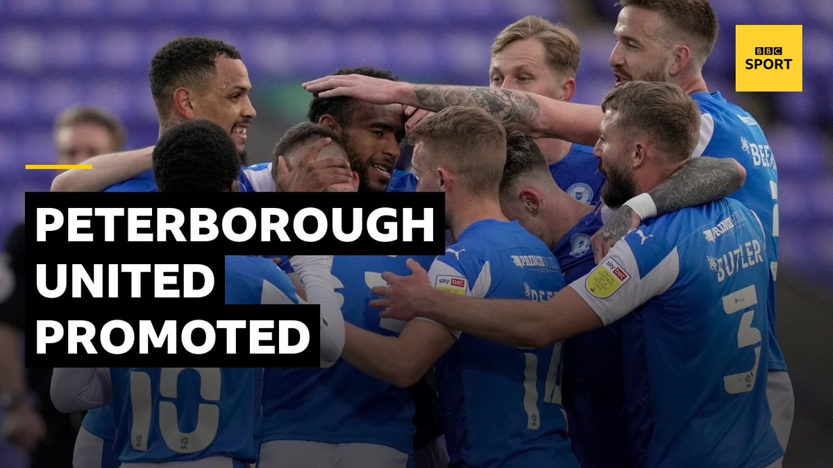 BBCCambsSport's tweet image. FT. Peterborough 3 Lincoln 3

Posh are back in the Championship for the first time since 2013

Join us for reaction here 👉 bbc.in/3aTSPEJ