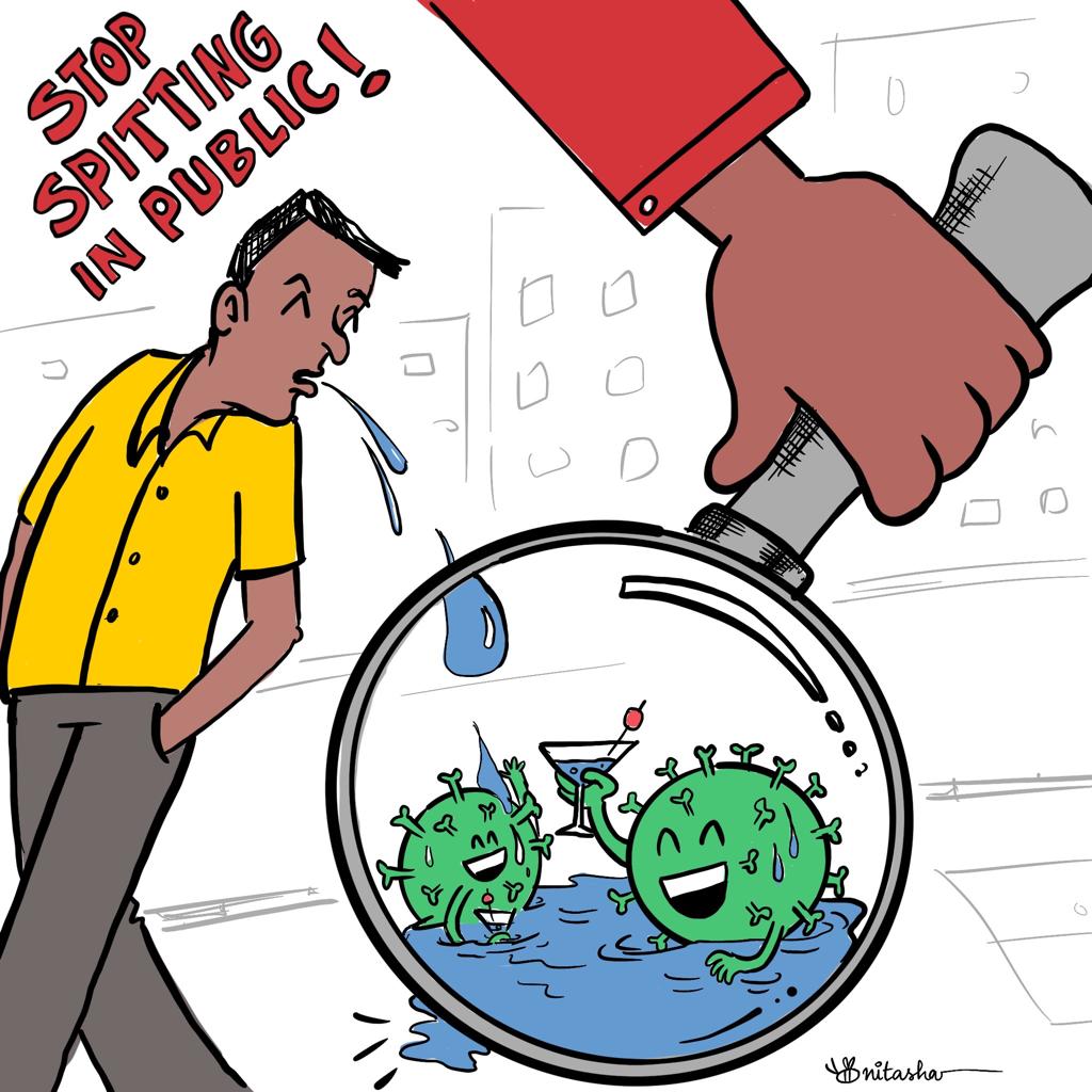 mygovindia's tweet photo. Don’t Spit in Public places! Spitting in public places is not a healthy practice hence it should be completely avoided. #StaySafe #IndiaFightsCorona https://t.co/Oe8NSSAbJI