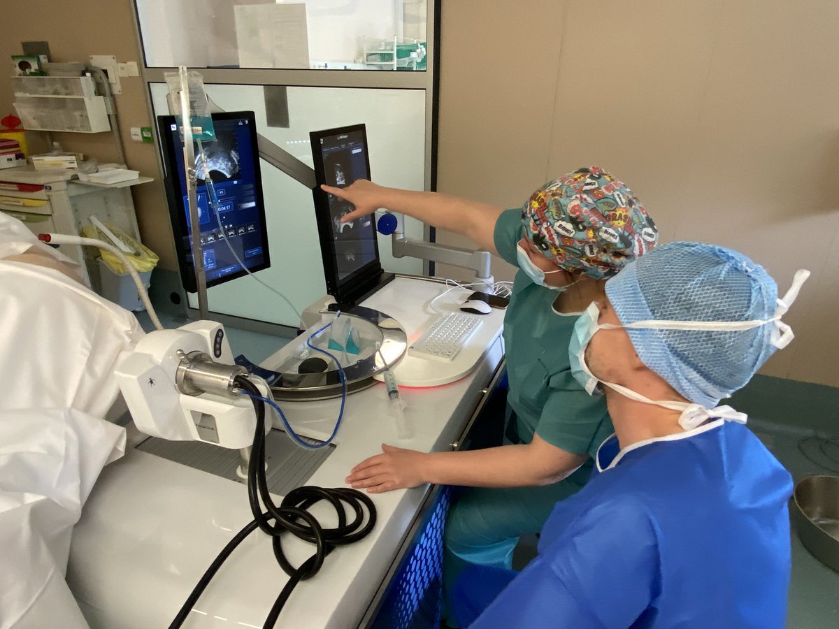 urovelay's tweet photo. Réalisation cette semaine d’une session de traitement des cancers prostatiques avec la technologie FOCAL ONE par les praticiens du Centre D’Urologie du Velay à la clinique BON SECOURS au Puy En Velay(43000) https://t.co/9gwEHeI9n8
