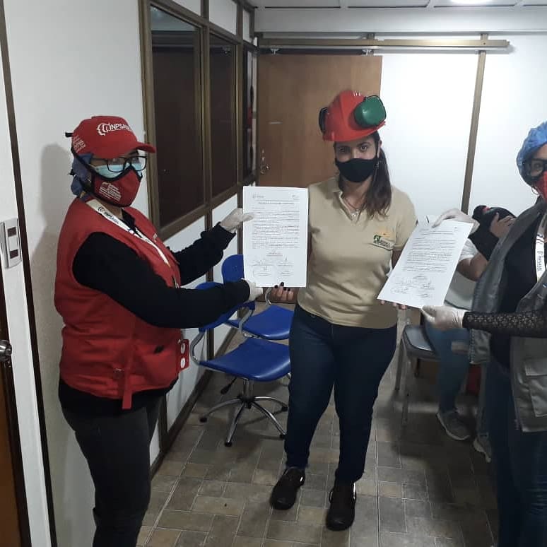 Certificado y acreditación del programa de Bioseguridad de las empresas Indugram C.A y Productos la Fina C.A. Por parte de Inpsasel y Geresat Cojedes.. #SomosIndugram cuidarnos es tarea de todos..